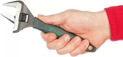 KRAFTOOL 200/38 мм, Cr-V, ключ разводной, SlimWide 27258-20