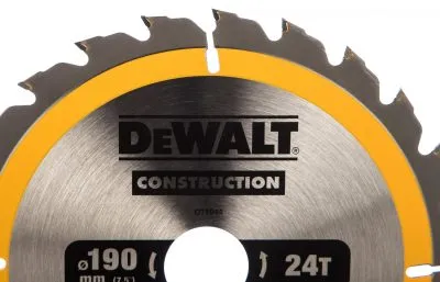 Пильный диск CONSTRUCT (190х30 мм; 24 ATB) Dewalt DT1944