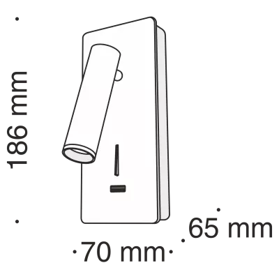 Бра Technical C041WL-L3W3K
