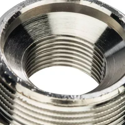 SFT-0029-000112 STOUT Футорка никелированная 1"X1/2"