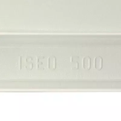 Global ISEO 500 14 секций радиатор алюминиевый боковое подключение (белый RAL 9010)