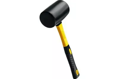STAYER 450 г, киянка резиновая черная с фиберглассовой ручкой 2054-65 Профессионал