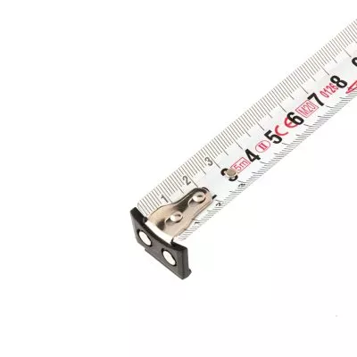 Рулетка "Ergonomisch", 5 м x 25 мм, магнитный обрезиненный зацеп Gross
