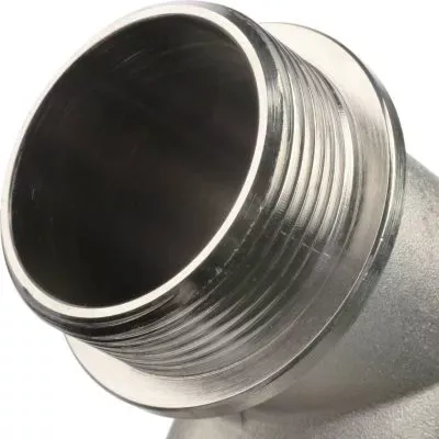 SFT-0016-000112 STOUT Угольник с упором НВ никелированный 1"1/2