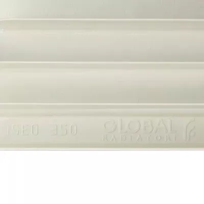 Global ISEO 350 14 секций радиатор алюминиевый боковое подключение (белый RAL 9010)