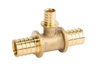 SFA-0014-322032 STOUT Тройник переходной 32x20x32 для труб из сшитого полиэтилена аксиальный