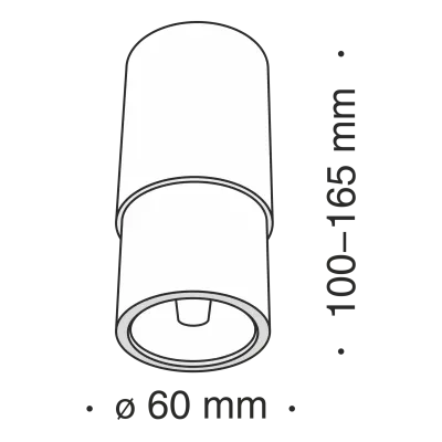 Бра Technical C033WL-01WB