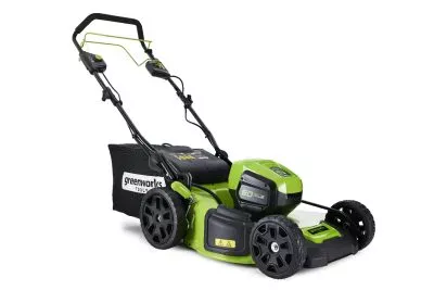 Самоходная аккумуляторная газонокосилка Greenworks GD60LM46SP