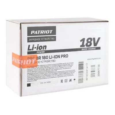 Устройство зарядное Patriot BR 180 Li-Ion PRO