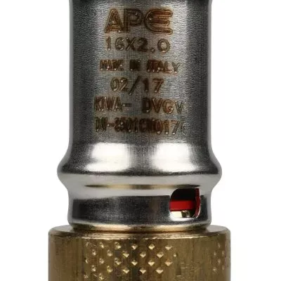 SFP-0004-002016 STOUT Муфта соединительная переходная 20х16 для металлопластиковых труб прессовой