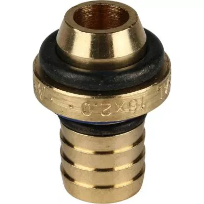 SFS-0001-001216 STOUT Переходник с наружной резьбой 1/2"х16 для металлопластиковых труб винтовой