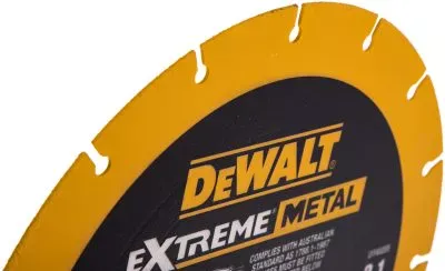 Алмазный диск отрезной по металлу 230x22.2 мм DEWALT DT40255