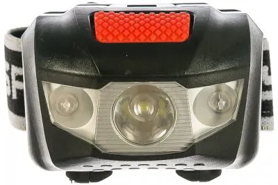 ЗУБР 1 Вт, налобный, 3хAAA, 1 Вт, фонарь налобный 56436