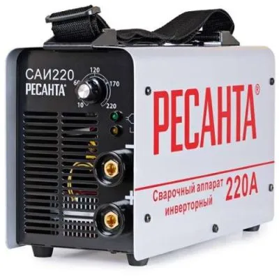 Инверторный сварочный аппарат в кейсе Ресанта САИ 220