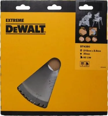 Диск пильный DeWALT DT4350