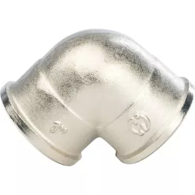 SFT-0014-000001 STOUT Угольник ВВ никелированный 1"