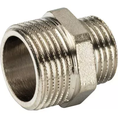SFT-0004-003412 STOUT Ниппель НН переходной никелированный 3/4X1/2