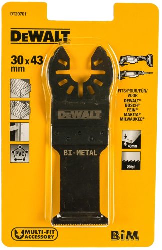 Насадка для многофункционального инструмента (30х43 мм) DeWALT DT 20701