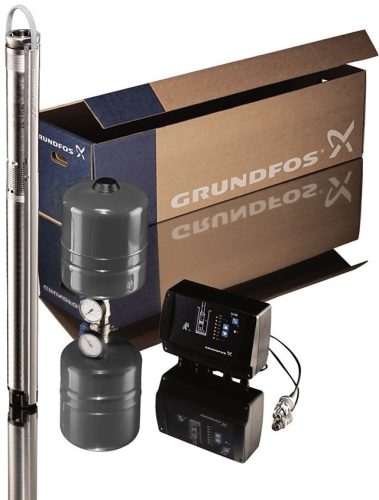 Скважинный насос Grundfos SQE 2-55 (комплект) (1020 Вт)