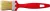 ЗУБР 38 мм, 1.5", светлая натуральная щетина, пластмассовая ручка, кисть плоская УНИВЕРСАЛ-СТАНДАРТ 01015-038