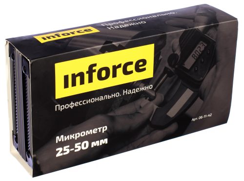 Inforce Микрометр 25-50мм*0.01мм 06-11-42