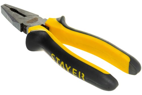 STAYER 180 мм, плоскогубцы комбинированные TOPGrip 2205-1-18_z02