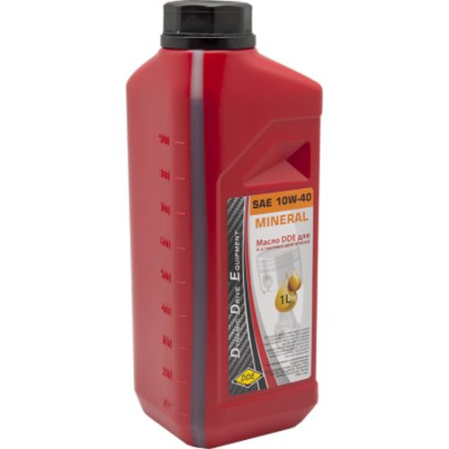 Фото Масло 4-х тактное минеральное (1 л) DDE M-SAE10W-40 Масло 4-х тактное минеральное (1 л) DDE M-SAE10W-40
