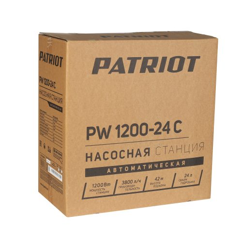 Насосная станция Patriot PW 1200-24 C