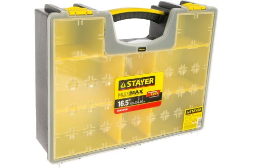 STAYER 420 х 334 х 115 мм (16,5"), пластиковый, органайзер со съемными лотками MULTIMAX 38033-16