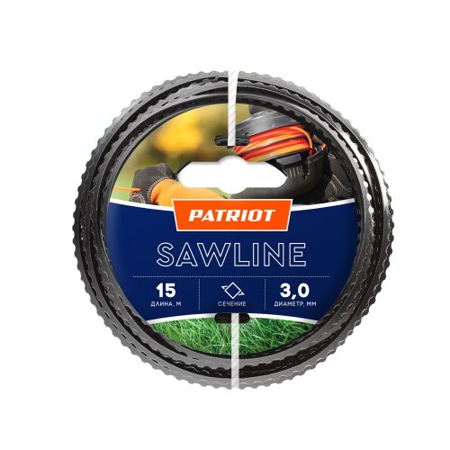 Леска Patriot Sawline D 3,0 мм L 15 м