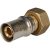 SFP-0016-001216 STOUT Переходник с накидной гайкой 1/2"х16 для металлопластиковых труб прессовой