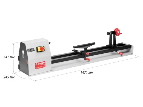 Токарный станок ЗУБР ЗСТД-350-1000