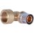 SFP-0010-000126 STOUT Угольник-переходник с внутренней резьбой 1"х26 для металлопластиковых труб прессовой