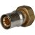 SFP-0016-003420 STOUT Переходник с накидной гайкой 3/4"х20 для металлопластиковых труб прессовой