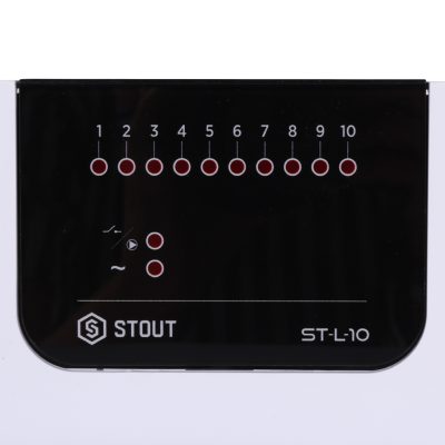 STE-0101-010000 STOUT Проводной контроллер термостатических клапанов L-10