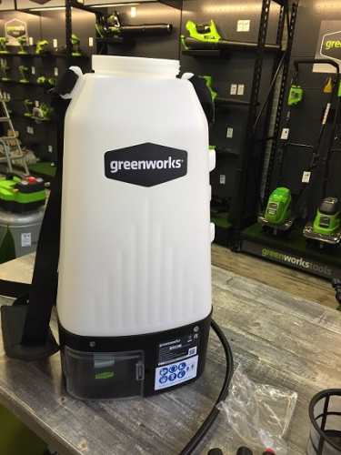 Опрыскиватель аккумуляторный Greenworks GSP1250K4 24V (с АКБ 4Ач и ЗУ) 5103507UB