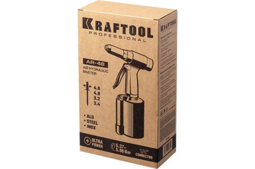 KRAFTOOL 2.4-4.8 мм, заклепочник пневматический AR-48 31184