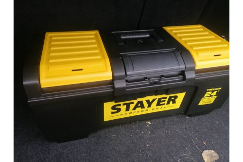 STAYER 590 х 270 х 255, пластиковый, ящик для инструмента TOOLBOX-24 38167-24 Professional