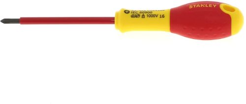 Диэлектрическая отвертка FATMAX 1000V PH1х100 мм Stanley 0-65-415