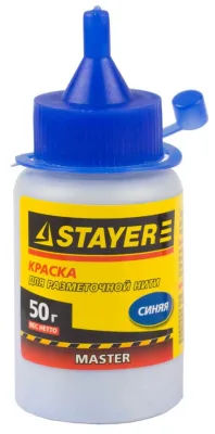 STAYER 50 гр., цвет синяя, краска для малярных шнуров 0640-1_z01