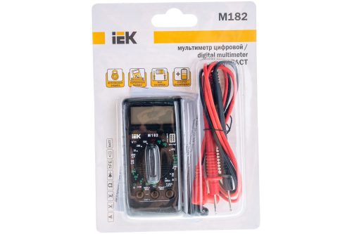 Цифровой мультиметр IEK Compact M182 299590