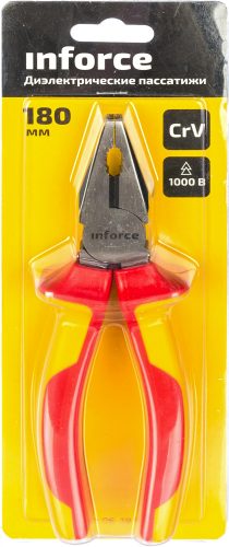 Диэлектрические пассатижи Inforce 180 мм 1000В 06-18-19