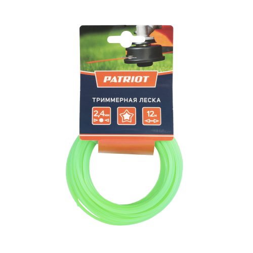Фото Леска Patriot D 2,4 мм L 12 м Леска Patriot D 2,4 мм L 12 м