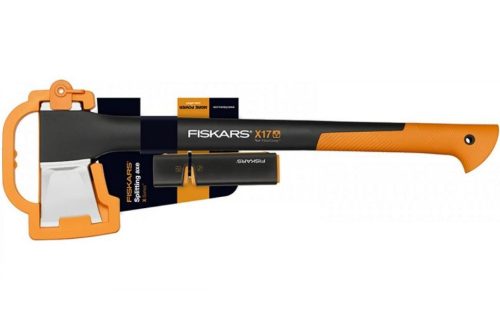 Промонабор Fiskars: топор Х17 + точилка 1020182