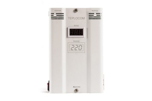 Стабилизатор напряжения однофазный Teplocom ST-600 INVERTOR