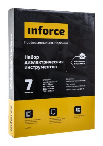 Набор диэлектрических инструментов Inforce 7 предметов 06-07-54