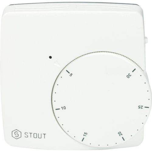 STE-0002-000010 STOUT Термостат комнатный электронный WFHT-DUAL включ. дистанционный датчик «в пол» L=3 м