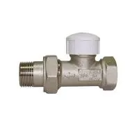 Клапан термостатический прямой STOUT - 3/4" (НГ/ВР, PN10, Tmax 120°С)