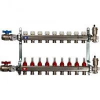 SMS 0907 000009 STOUT Коллектор из нержавеющей стали в сборе с расходомерами 9 вых. SMS 0907 000009 STOUT Коллектор из нержавеющей стали в сборе с расходомерами 9 вых.