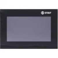 STE-0101-007004 STOUT Проводная контрольная панель управления M-7, черная